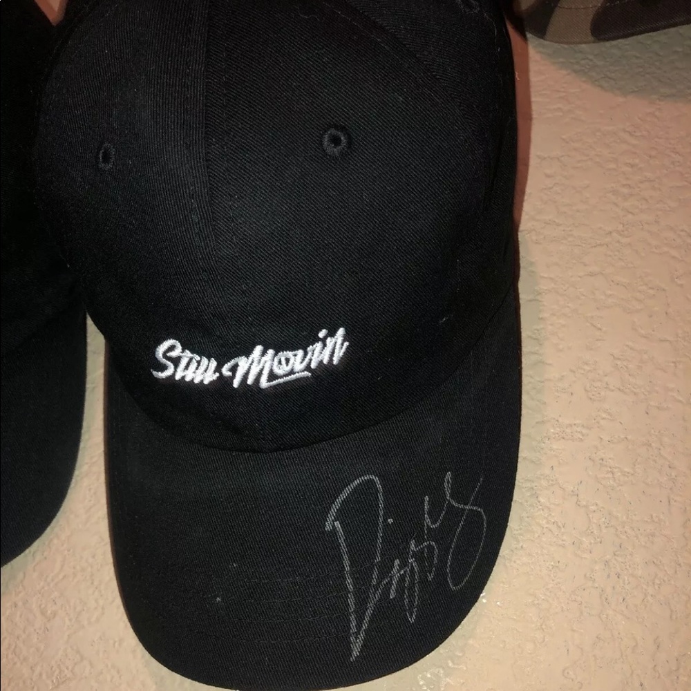 Dizzy Wright Signed Still Movin Hat (Adjust Size)